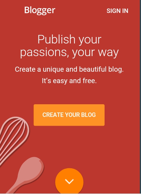 how to create blogger or blogspot site