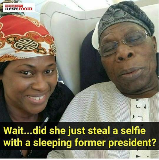 preview of Uche Jombo taking selfie with a sleeping former president.jpg