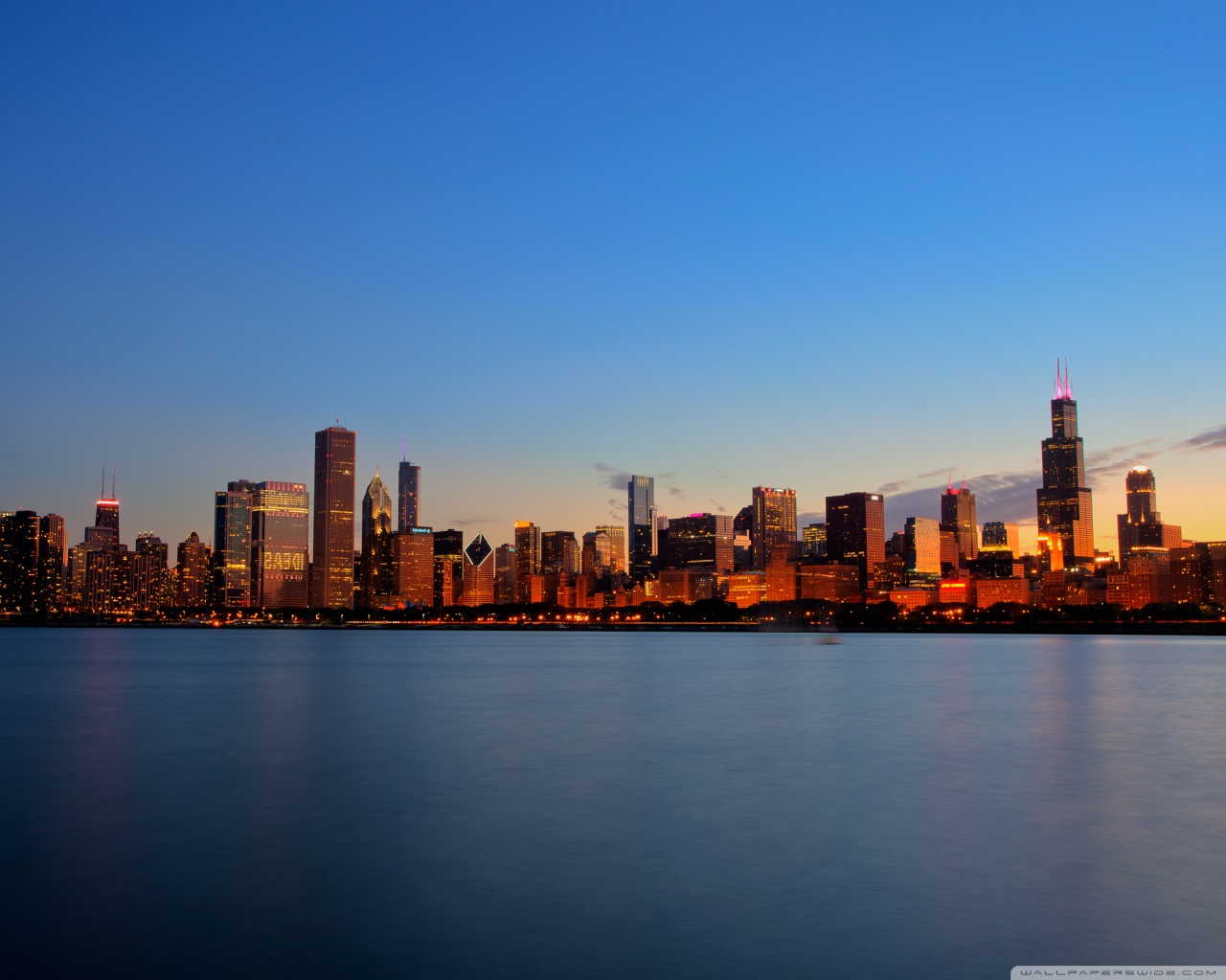 preview of Chicago skyline night wallpaper.jpg
